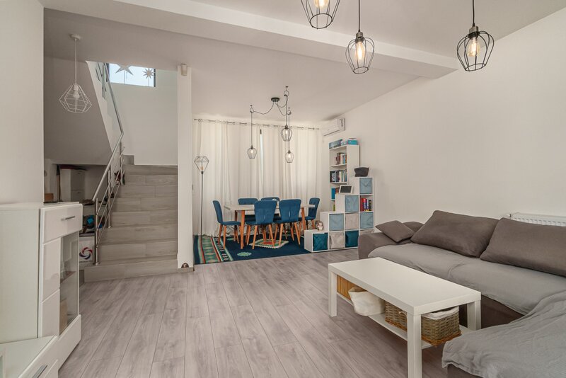 Bragadiru, casa individuala premium 4 camere, 125 mp utili, complet mobilata si utilata.