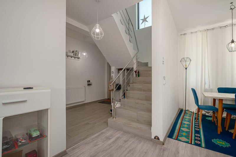 Bragadiru, casa individuala premium 4 camere, 125 mp utili, complet mobilata si utilata.